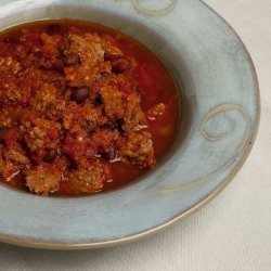 Turkey Black Bean Chili recipe