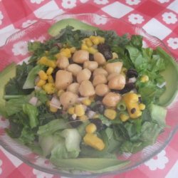 Spicy Scallop Salad With Black Beans and Mango recipe