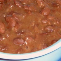 Southern-Style Beans With Ham recipe