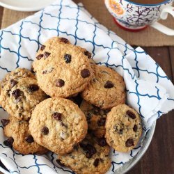 Chocolate Oatmeal Raisin Cookies recipe