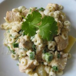 Curry Chicken Pineapple Coconut Salad recipe