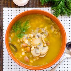 Delicious Mushroom Soup recipe