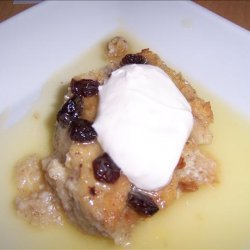 Rogene's Bread Pudding With Vanilla Sauce recipe