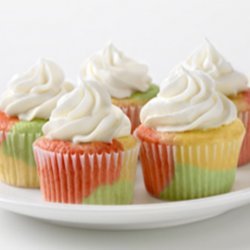 Tie-Dye Fruity Cupcakes recipe