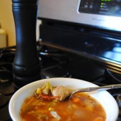 C Squared (Chicken and Cabbage) Soup recipe