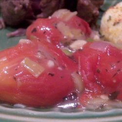 Braised Leeks With Tomatoes recipe