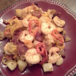 Spanish Shrimp & Potato Skillet #5FIX recipe