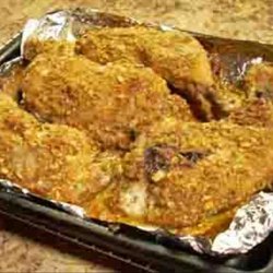 Chicken With Thyme, Mayo and Bread Crumbs recipe
