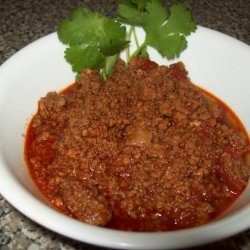 Meaty Man Chili recipe