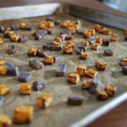Crunchy Sweet Potato Fries or  Croutons  recipe