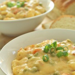 Cheesy Ham and Potato Soup recipe