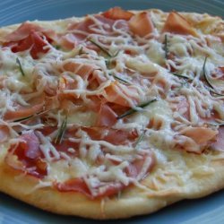 Prosciutto Rosemary Flat Pizza recipe