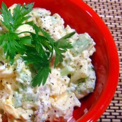 Mock-Tato Salad (Healthy and It Tastes Great!) recipe