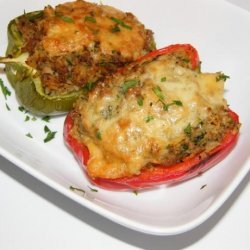 Yemista - Stuffed Peppers Cypriot Style recipe