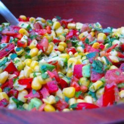 Raw Vegan Zesty Lime Corn Salad recipe