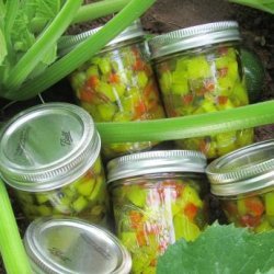 Zucchini Relish Sweet and Tangy recipe