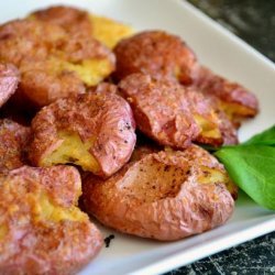 No-Boil Crispy Roasted Smashed Potatoes recipe