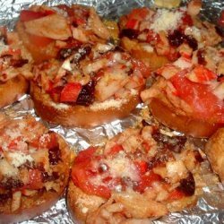 Crab, Chipotle & Tomato Bruschetta recipe