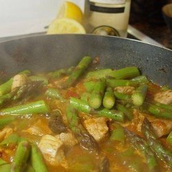 Mesa Inspired Pork & Asparagus Saute recipe