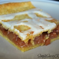 Glazed Apple Pie Bars recipe