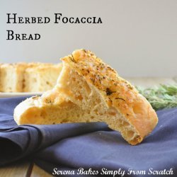 Herbed Focaccia Bread recipe