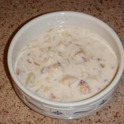 Julie's Clam Crab Chowder (White) recipe