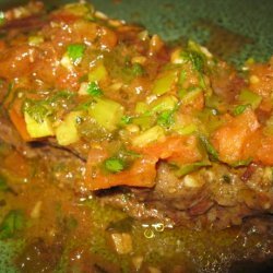 Bistec a La Criolla ( Colombian Style Skirt Steak in Sauce) recipe