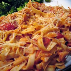 Chipotle and Crab Pasta recipe