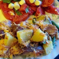 Smoked Salmon and Potato Salad recipe