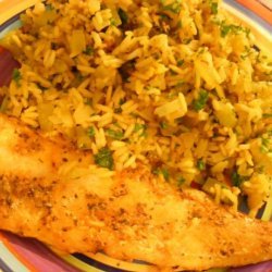 Cajun Fish & Rice Pilaf (21 Day Wonder Diet: Day 19) recipe