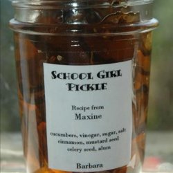 School Girl Pickle recipe