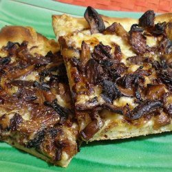 Wild Mushroom Pizza - Caramelized Onions, Fontina, Rosemary recipe
