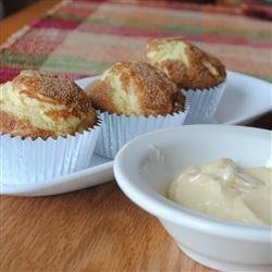 Orange Juice Muffins with Honey Spread recipe
