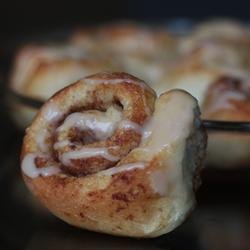 Cinnamon Rolls From Frozen Bread Dough - EASY recipe