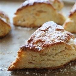 Lemon Ginger Scones with Brown Rice Flour and Agave Nectar recipe