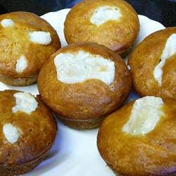 Carrot Cream Cheese Muffins recipe