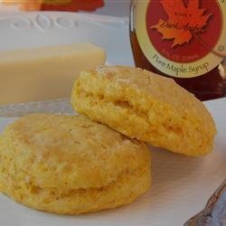 Pumpkin and Maple Biscuits recipe