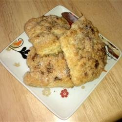Chocolate-Hazelnut Marble Cake Scones recipe