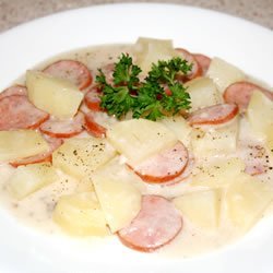 Kielbasa and Potato Bake recipe