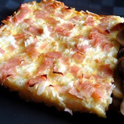 Ham and Cheese Breakfast Quiche recipe