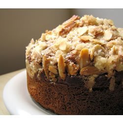 Almond Rhubarb Coffee Cake recipe