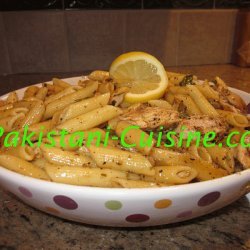 Lemon Chicken with Pasta recipe