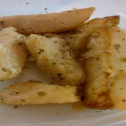 Greek Roasted Psitas (Potatoes) recipe