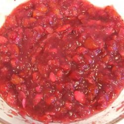 Hg's Kickin' Cranberry Sauce - Ww Points = 1 recipe