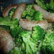 Sausages With Broccoli recipe