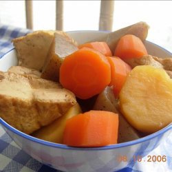 Vegetarian Niku Jaga With Konjac recipe