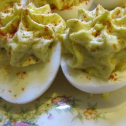 Oh Yeah, the Bite is There: Southwestern Deviled Eggs recipe