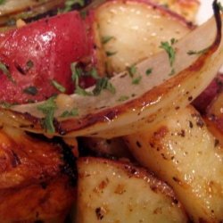 Roasted Onions and Potatoes recipe