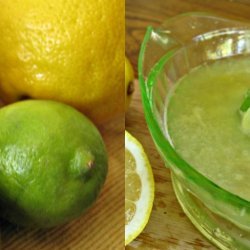 Lime Basil Sorbet recipe