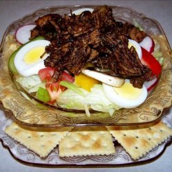 Balsamic Pork Garden Salad recipe